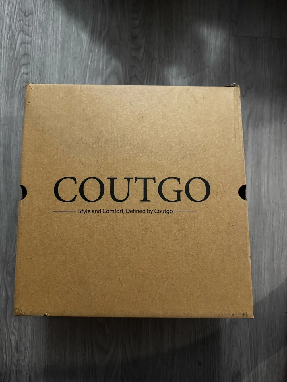 Coutgo Tall Black Patent Block-Heel Women's Boot